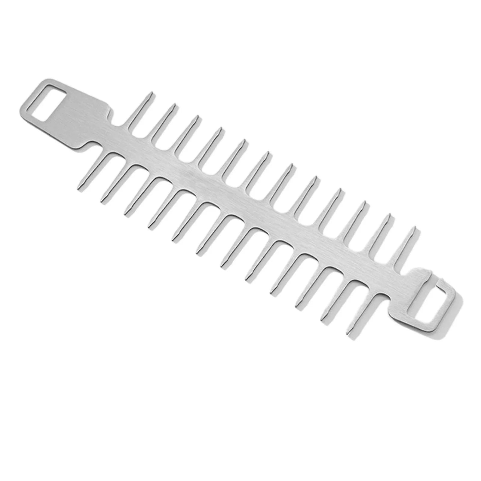 Reusable Roaster Fork Easy To Clean Barbecue Skewer For Appetiser Camping Hook 25.7x7.5x1.8mm