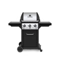 Broil King Monarch 320 3-Burner Grill on 2-Wheel Cart, 22in., Propane