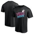 Men's Fanatics Branded Black Miami Heat Push Ahead T-Shirt