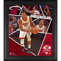 Jimmy Butler Miami Heat Framed 15 x 17 Impact Player Collage with a Piece of Team-Used Basketball - Limited Edition of 500