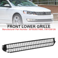 Honeycomb Front Bumper Lower Grill Grille Fit for VW Passat 2012-2015 Black