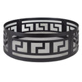 Heavy Duty 36 inch Round Black Steel Mesh Fire Pit Ring