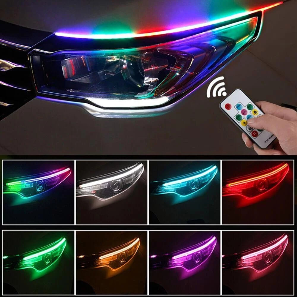 Zankuly Angel eyes LED signal lights (Multicolor)