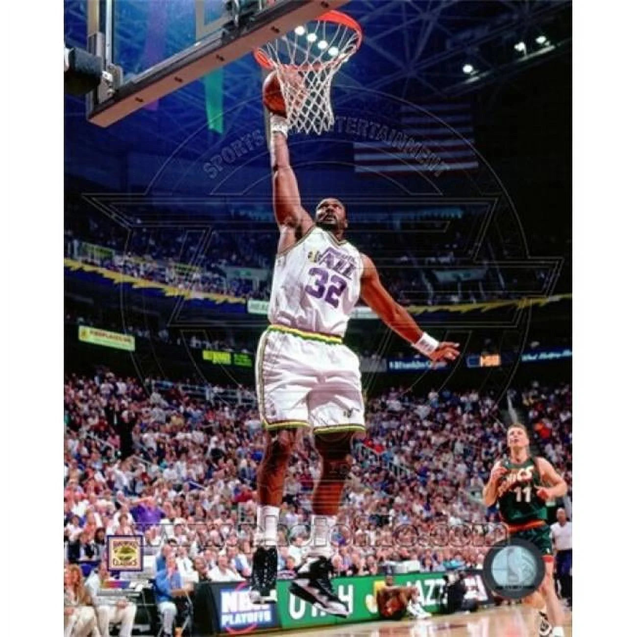 Photofile  Karl Malone 1996 Action Sports Photo 8 x 10