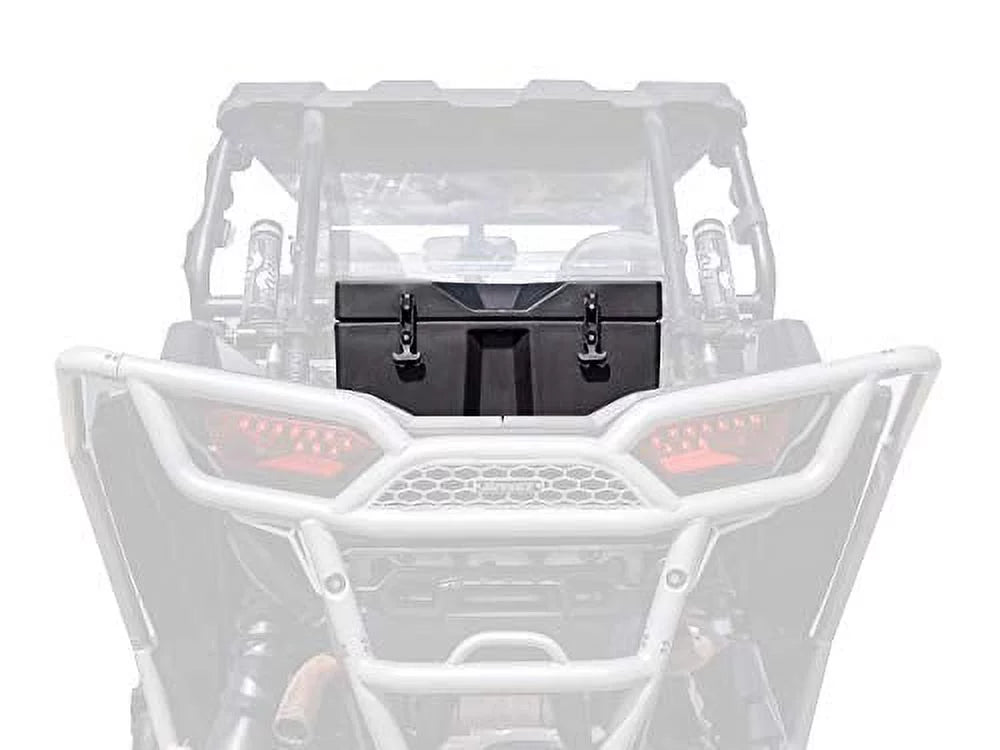 SuperATV Heavy Duty Insulated Rear Cooler/Cargo Box for Polaris RZR XP Turbo/XP 4 Turbo (2016+) | Sealed Lid Keeps Ice in and Mud Out|RCB-P-RZRXPT-30#XPT