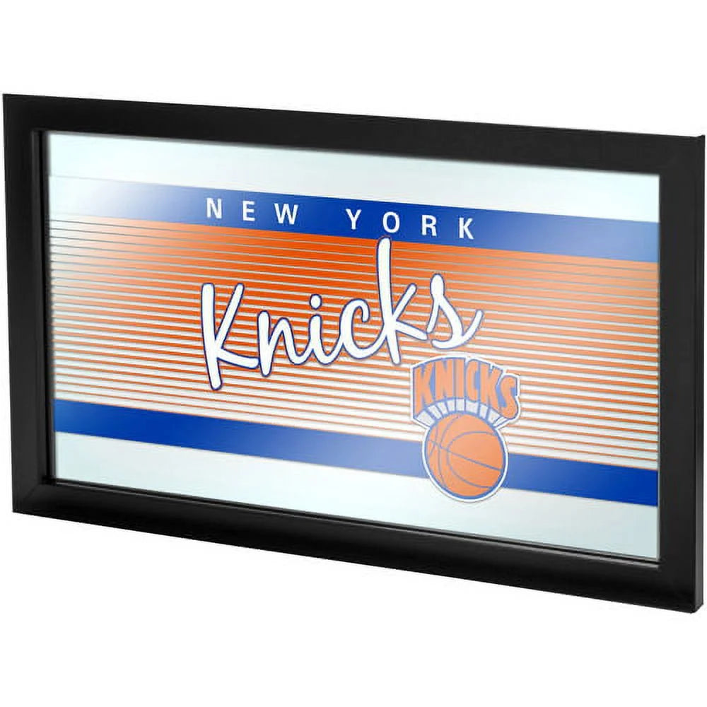 New York Knicks Hardwood Classics NBA Logo Mirror