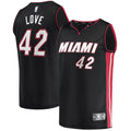 Youth Fanatics Branded Kevin Love Black Miami Heat Fast Break Player Jersey - Icon Edition