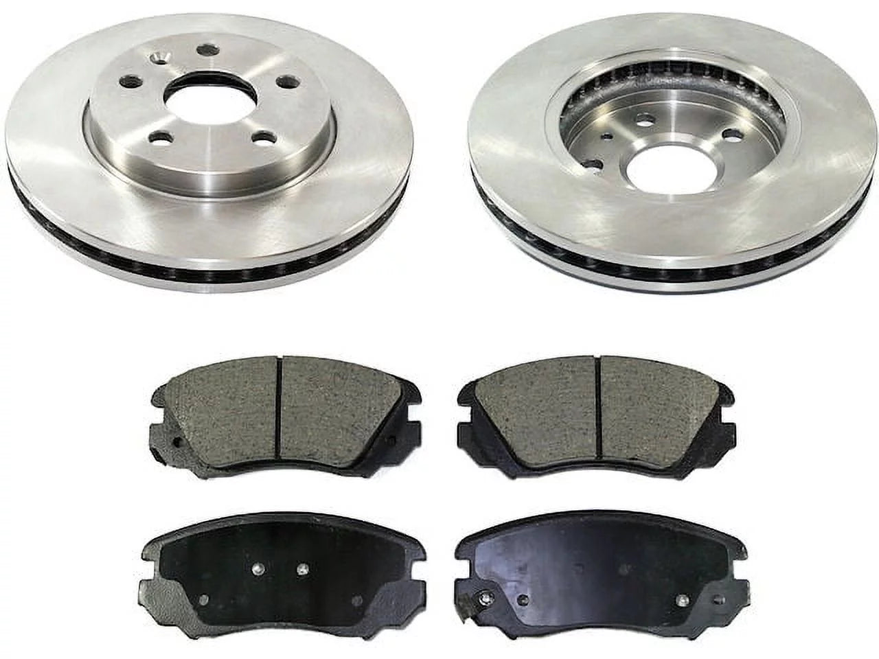 Front Brake Pad and Rotor Kit - Compatible with 2012 - 2016 Buick LaCrosse 2.4L 4-Cylinder 2013 2014 2015