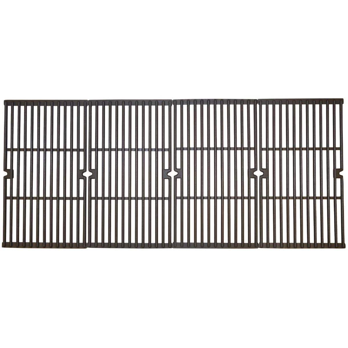 4pc Matte Cast Iron Cooking Grid for Aussie and Duro Gas Grills 39.5