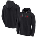 Unisex Fanatics Signature Black Miami Heat Elements Super Soft Fleece Pullover Hoodie