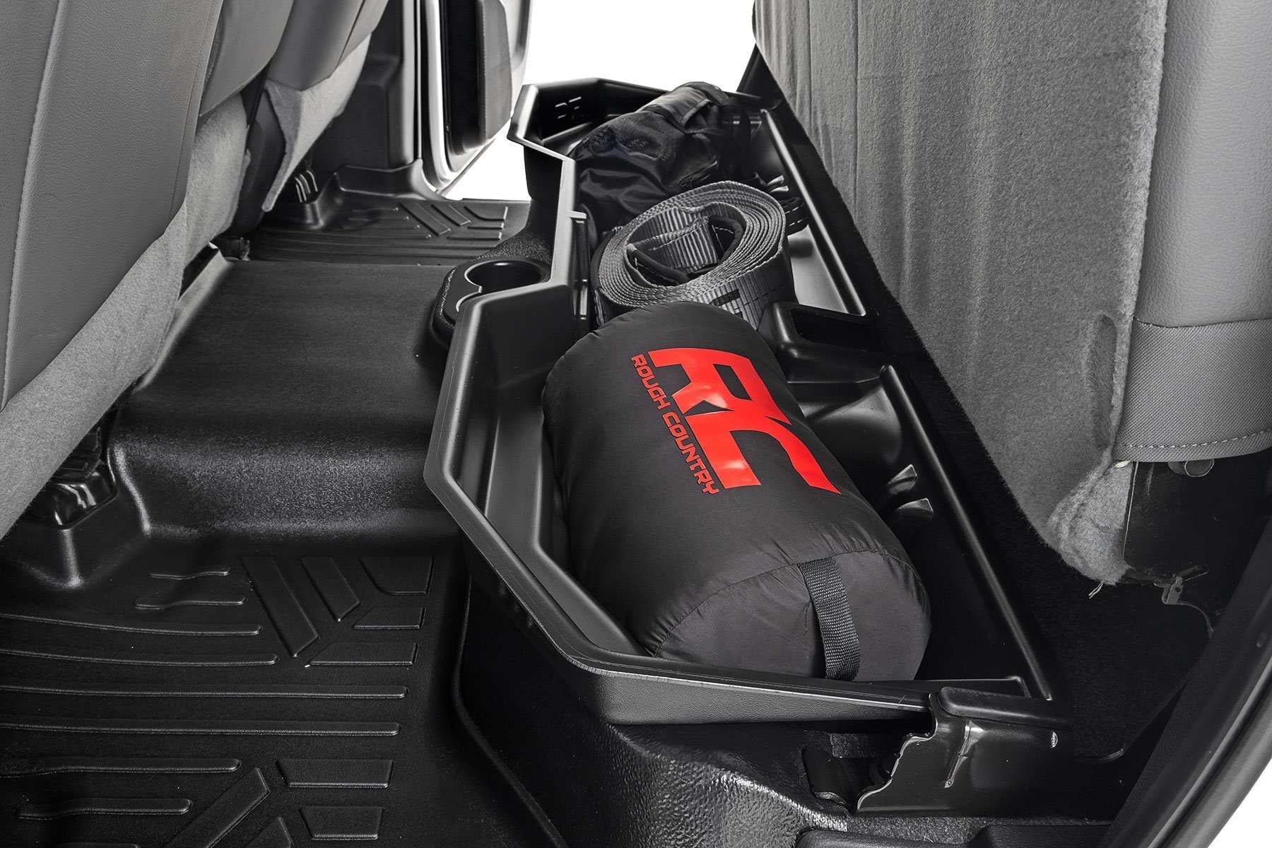 Rough Country Under Seat Storage for 02-18 Ram 1500/03-23 Ram 2500 - RC09401