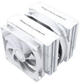 Thermalright FS140 White V3 CPU Cooler 140mm Dual Towers, 4 Heat Pipes, TL-C12W and TL-D14W PWM Fan, Aluminium Heatsink