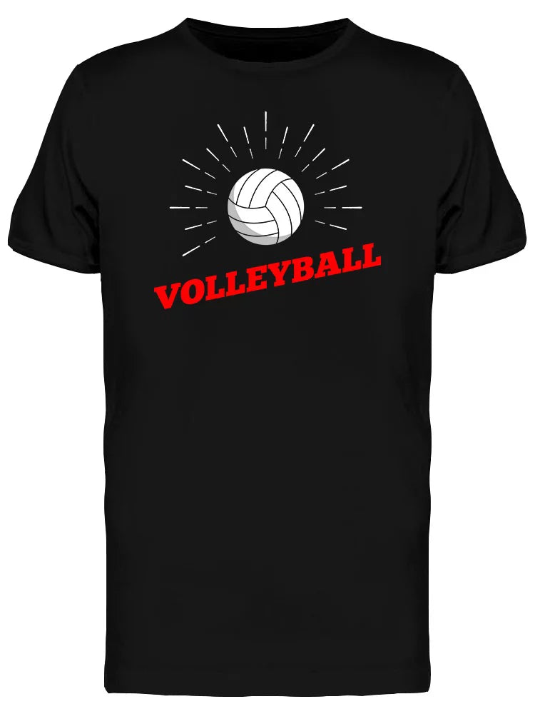 Sport Ball Volleyball T-Shirt Men -Image by Shutterstock, Male 3X-Large