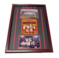 Miami Basketball 2006 Champions 35x18 Custom Frame