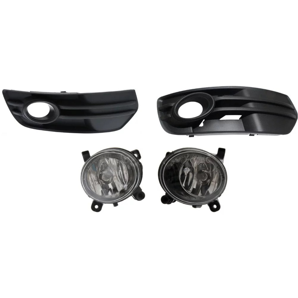 Teledu Fog Light Driving Lamp Kit Driver & Passenger Side Left Right For 2009-2012 Q5