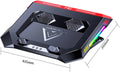 RGB Gaming Laptop Cooling Fans, Turbo-Fan(4500RPM Spinning) Laptop Cooler Fan