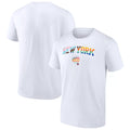 Men's Fanatics Branded White New York Knicks Pride T-Shirt