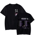 Junior H Sad Boyz Tour 2023 Concert Shirt Merch pop graphics print Crewneck Unisex Trend Casual Short Sleeve TShirt Top