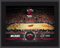 Miami Heat 10.5 x 13 Sublimated Team Stadium Plaque