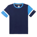 Fila Boys` PLR Doubles Tennis Crew (  MEDIUM Navy/Mrn  )