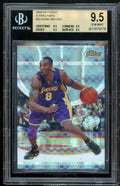 Kobe Bryant Card 2005-06 Finest X-Fractors #33 (pop 6) BGS 9.5 (9.5 9.5 9.5 9.5)