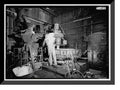 Historic Framed Print, United States Pipe & Foundry Company Plant, Core Making Shop, 2023 St. Louis Avenue at I-20/59, Bessemer, Jefferson County, AL - 13, 17-7/8 x 21-7/8