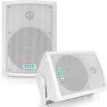 Pyle PDWR63 Waterproof Indoor Outdoor 6.5 350W Speaker System, White (2 Pack)