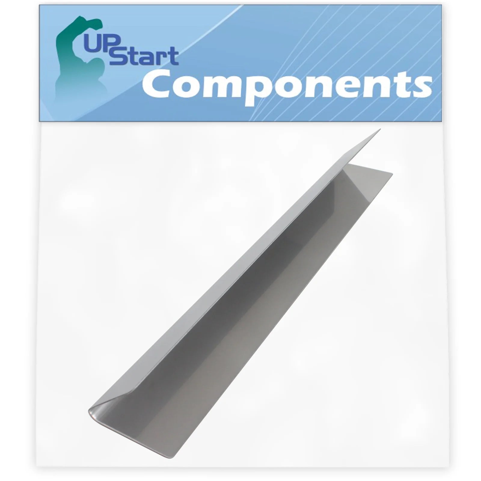 BBQ Grill Heat Shield Plate Tent Replacement Parts for Weber 6532001 - Compatible Barbeque Stainless Steel Flame Tamer, Guard, Deflector, Flavorizer Bar, Vaporizer Bar, Burner Cover 17.5