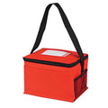 DDI 2364128 Cooler Bags with 6 Cans ID Holder, Red - Case of 50