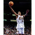 Allen Iverson Philadelphia 76ers Unsigned 1999-00 Finger Roll Layup Photograph