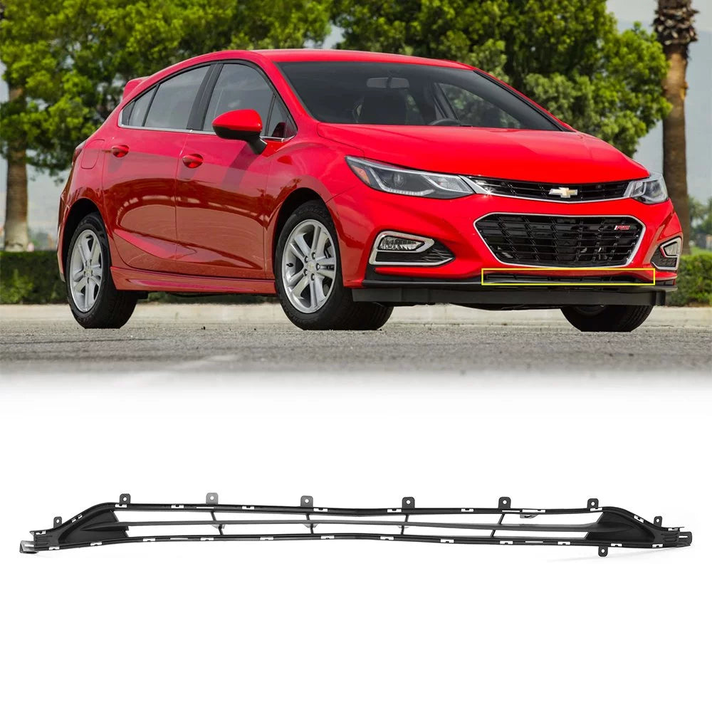 Kojem Front Lower Bumper Bottom Grille Grill for 16 17 18 Chevrolet Cruze 84212683 GM1036191
