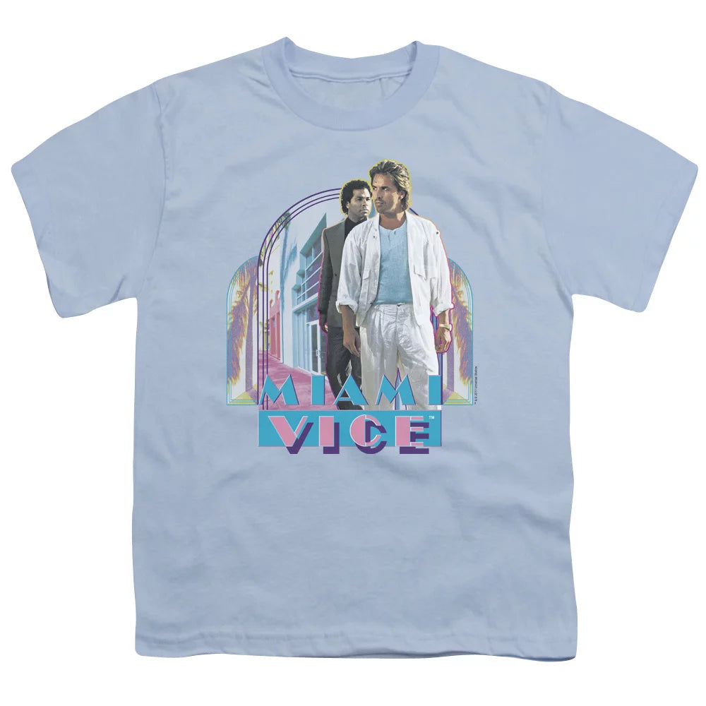 Miami Vice - Miami Heat - Youth Short Sleeve Shirt - X-Large