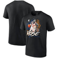 Men's Fanatics Branded Derrick Rose Black New York Knicks Competitor T-Shirt