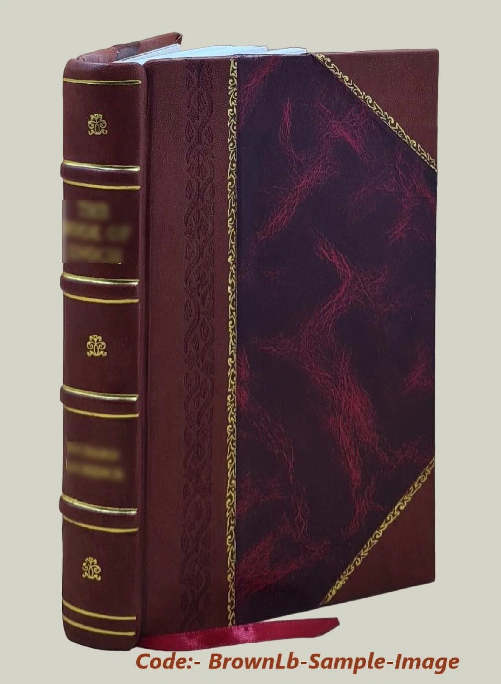 Annual report to the League of Nations on the administration of the South Sea Islands under Japanese mandate. Volume 1925 1925 [Leather Bound]