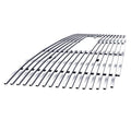 APS Compatible with GMC Sierra 2500HD 3500HD 2011-2014 with Logo Show Main Upper 304 Stainless Steel Chrome Horizontal Billet Grille Insert G66834S