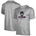 Men's Gray UConn Huskies Volleyball Name Drop T-Shirt