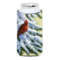 Red Cardinal by Daphne Baxter Tall Boy Can cooler Hugger