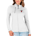 Women's Antigua White Chicago Bulls Generation Full-Zip Jacket