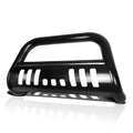 For 1999-2004 Ford F250 F350 F450 F550 Super Duty Excursion Black 3 Front Bumper Bull Push Bar Brush Grille Guard 00 01 02 03
