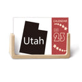 Utah The United States Of America Map Desk Calendar Desktop Decoration 2023