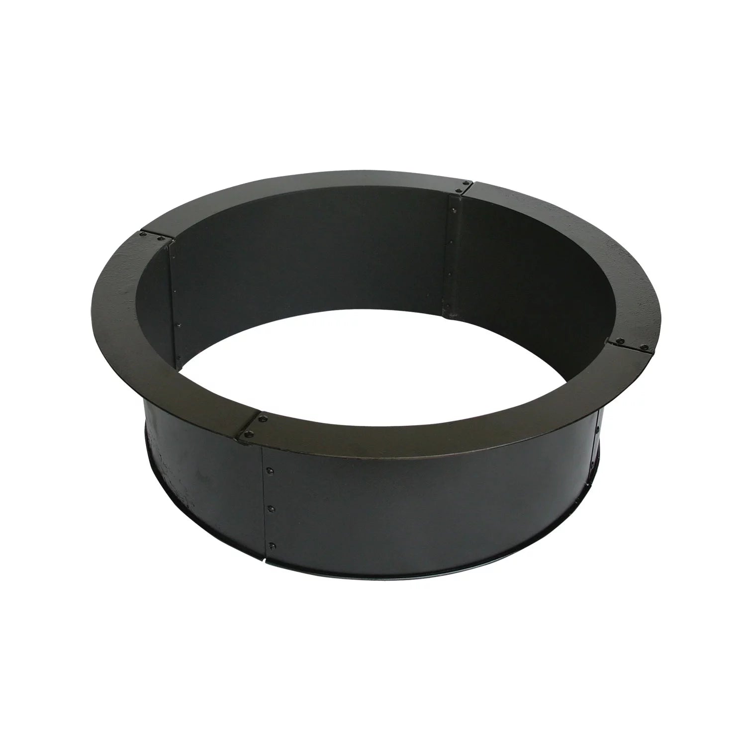 Blue Sky Outdoor Living 28 Round Heavy-Gauge Steel Fire Ring, Black