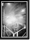 Historic Framed Print, United States Pipe & Foundry Company Plant, Melting & Treatment Areas, 2023 St. Louis Avenue at I-20/59, Bessemer, Jefferson County, AL - 8, 17-7/8 x 21-7/8
