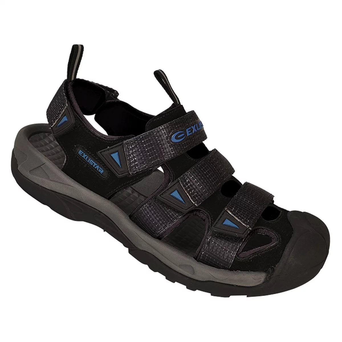 Exustar SS515F Sandal US 8-8.5 / EU 41-42 Blue/Black Clipless