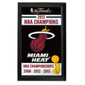 Trademark Gameroom Miami Heat 2013 NBA Champions NBA Framed Logo Mirror