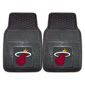 Miami Heat NBA Heavy Duty 2-Piece Vinyl Car Mats (18x27) [Misc.] [Misc.]