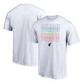 Men's Fanatics Branded White Miami Heat Team City Pride T-Shirt