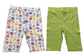 Just Love Girls Bermuda Shorts (Pack of 2) (4, Peace / Lime)