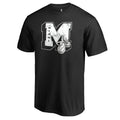 Men's Fanatics Branded Black Miami Heat Letterman T-Shirt