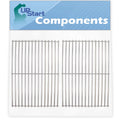 2-Pack BBQ Grill Cooking Grates Replacement Parts for Charbroil 463267113 - Compatible Barbeque Grid 18 1/4