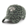Women's '47 Green New York Knicks Bagheera Clean Up Adjustable Hat - OSFA